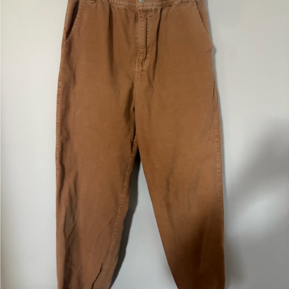 Forever 21 Women's Tan Corduroy Pants / Joggers - Picture 5 of 10